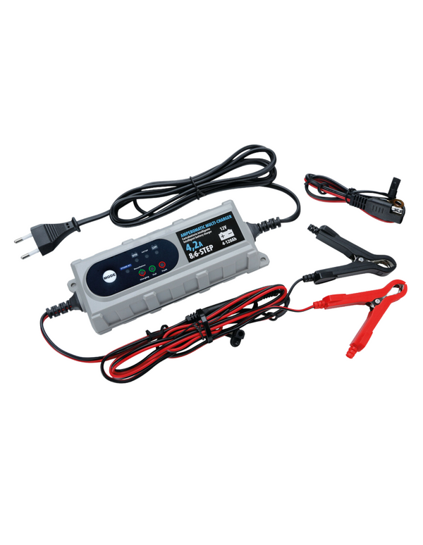 Amperomatic Multi-Charger, caricabatteria intelligente, 12V - 4,2A