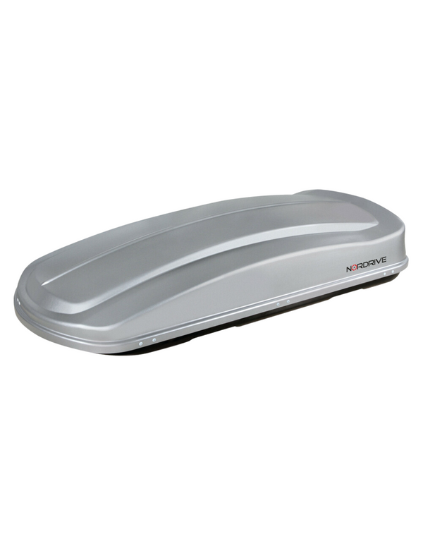 Box Tetto Auto in ABS, 430 litri - Grigio goffrato